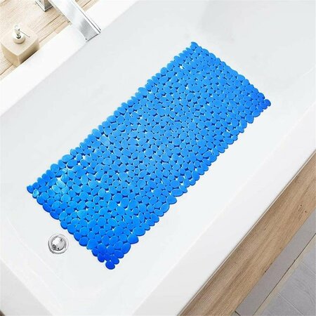 ESPECTACULO Blue Bathtub Pebble 35x16 Machine Washable ES3276170